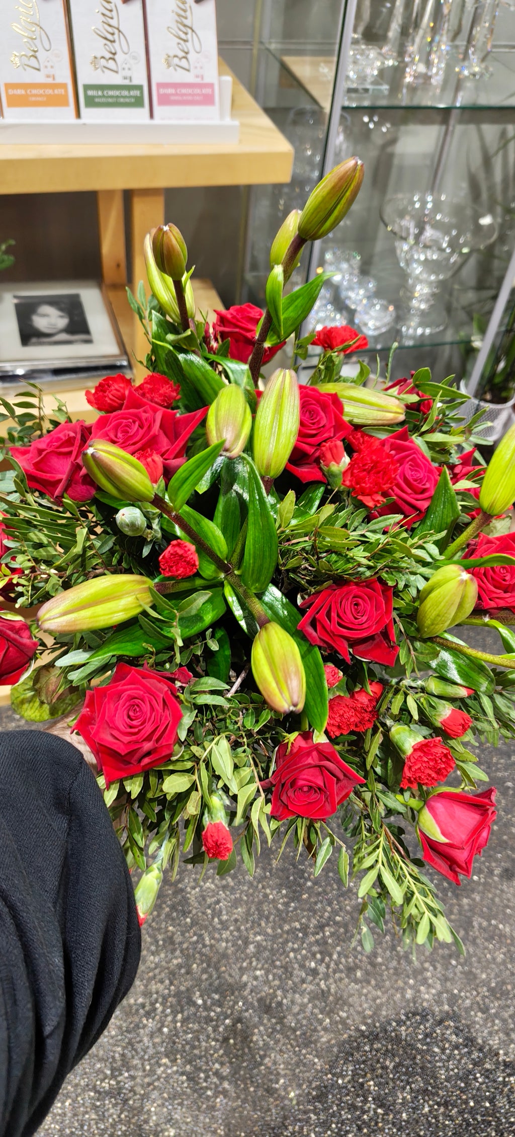 Stuttar rósir og liljur